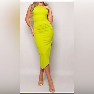 Timeless Masterpiece Slit Dress